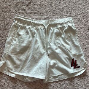 Lumber Legs Mesh Shorts - White - Size M